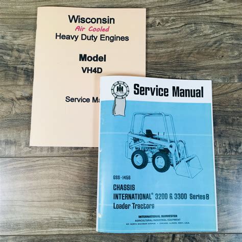 International 3200B, 3300B Skid Steer Loader Service Manual